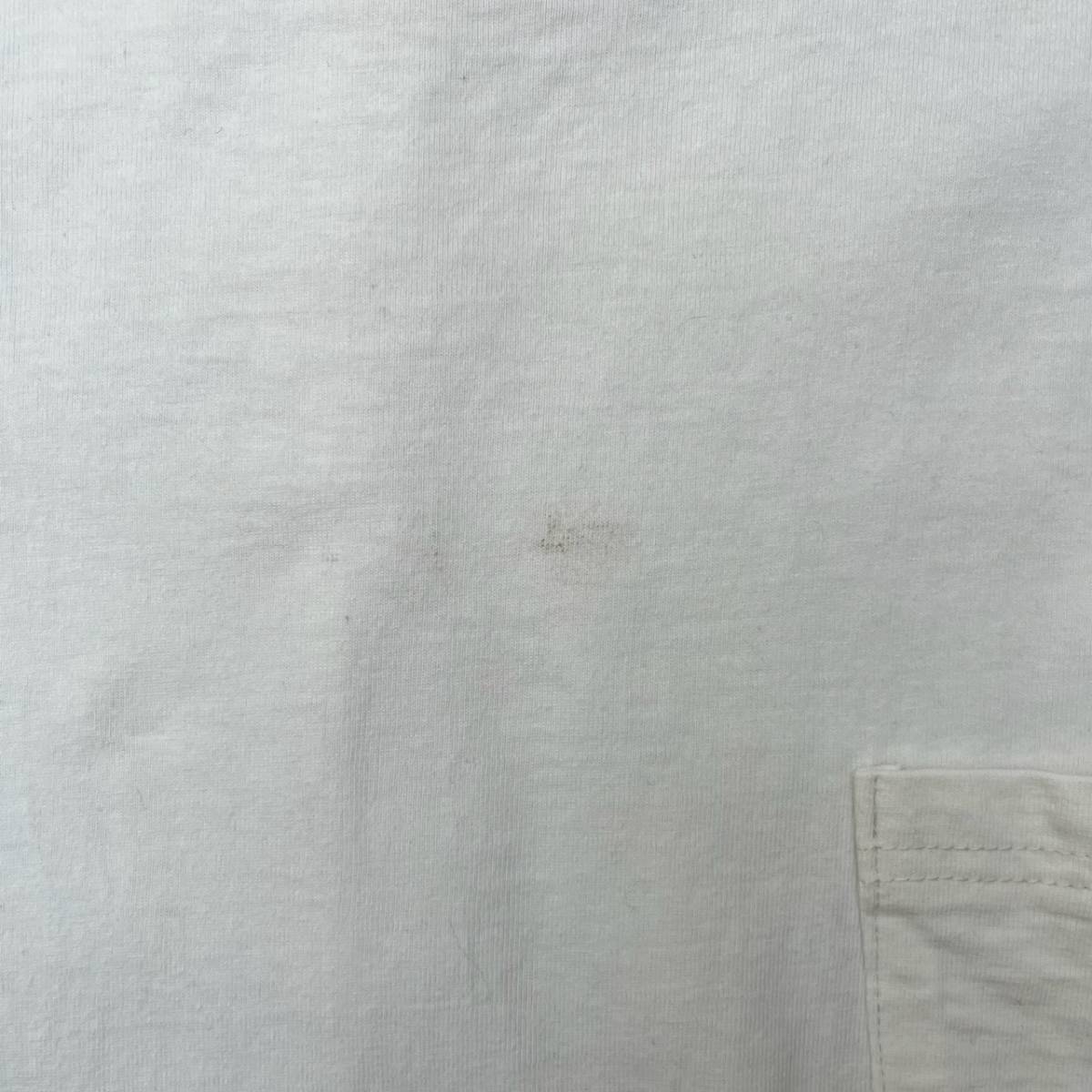 REMI RELIEF レミレリーフ Mサイズ Tシャツ ポケット 半袖 無地 ホワイト